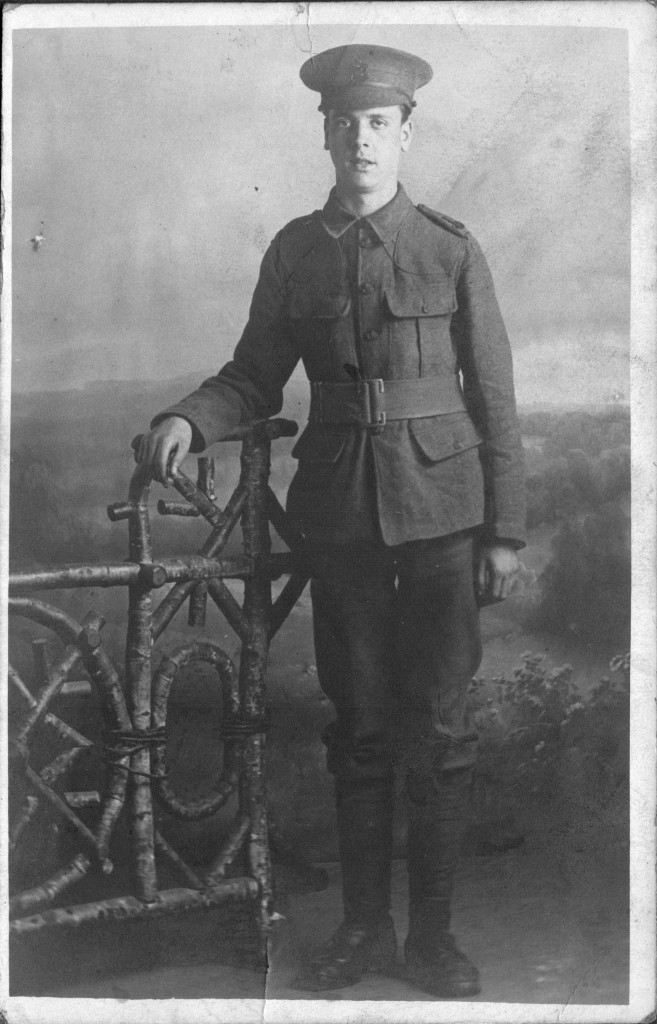 Certainly not dress uniform in this formal posed portrait; doesn't look like Arthur though so who and, for that matter, when?